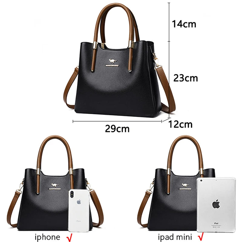 Leather Casual Crossbody Bags for Women