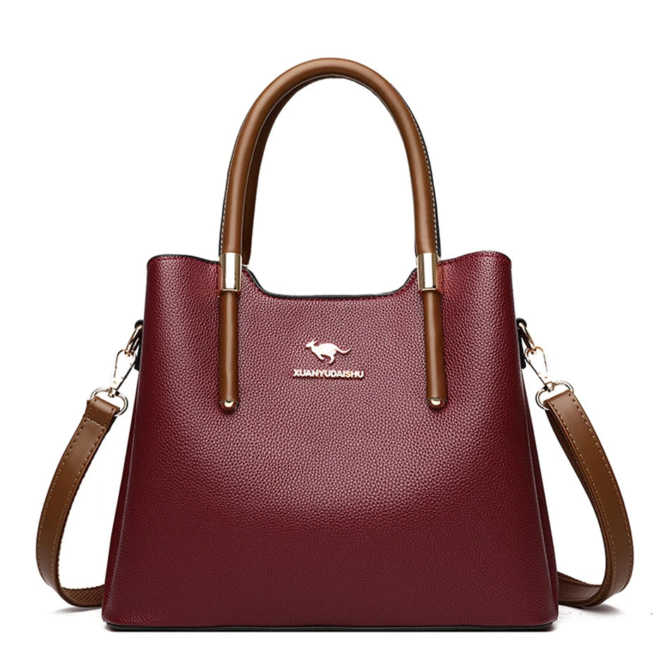 Leather Casual Crossbody Bags for Women