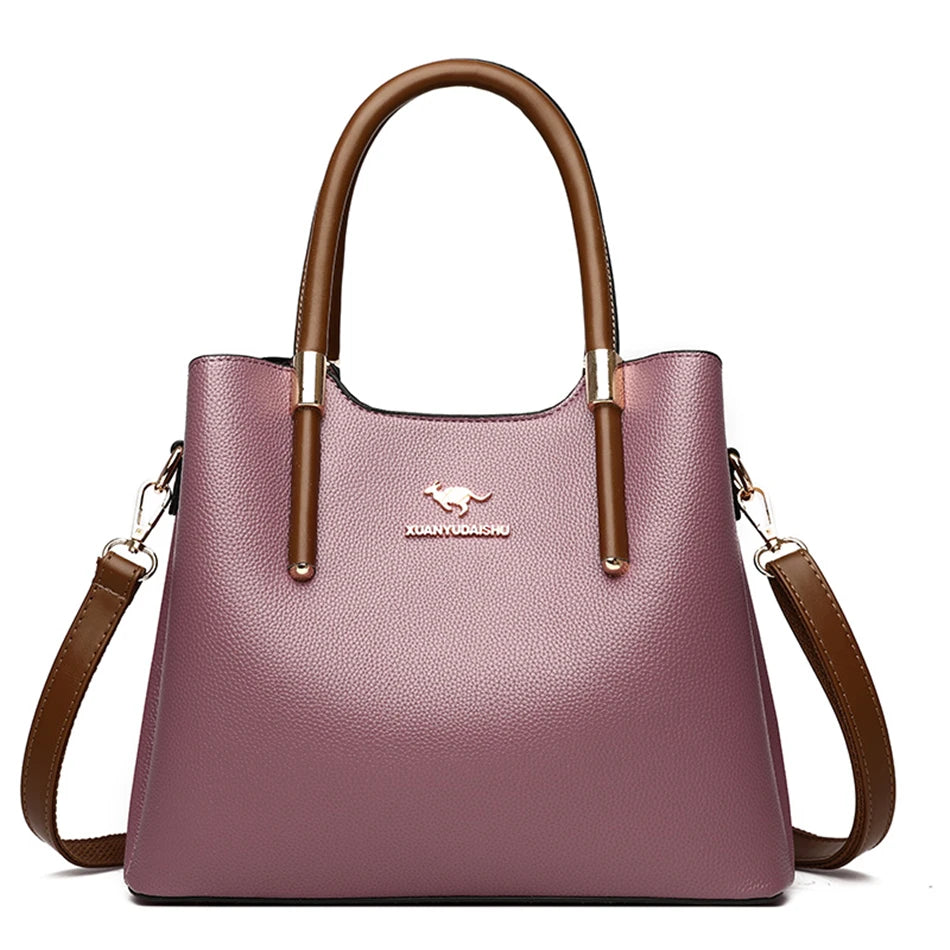 Leather Casual Crossbody Bags for Women