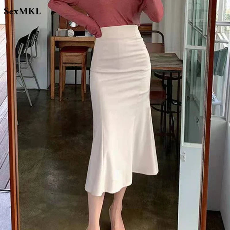 Elegant Office Long Skirts Women