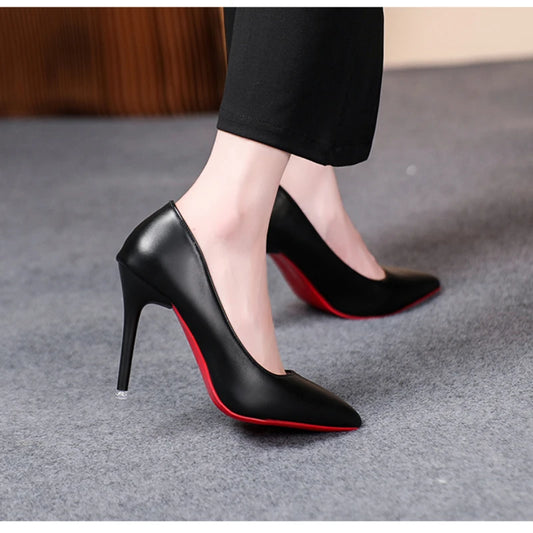 Sexy Fashion Women's Soft Leather Pumps Spring