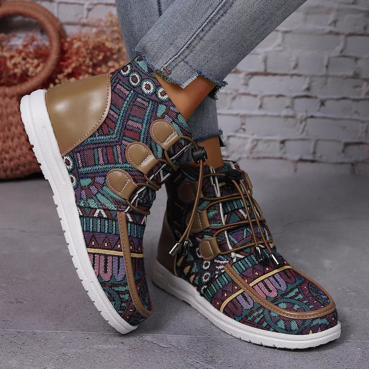 Women  Flats Shoes Casual Chelsea Ankle Boots