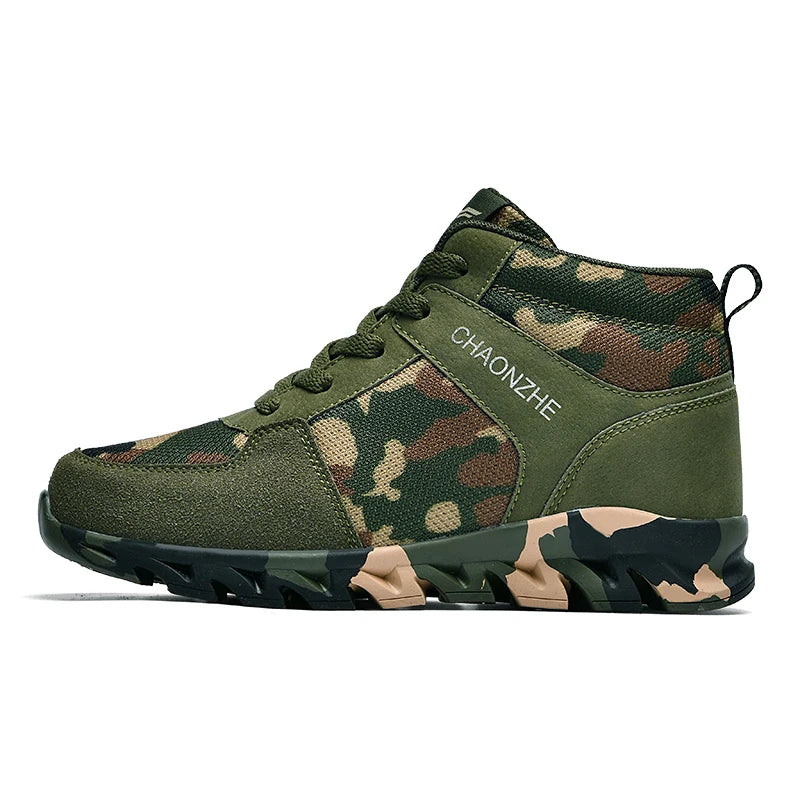 Women camouflage running shoes