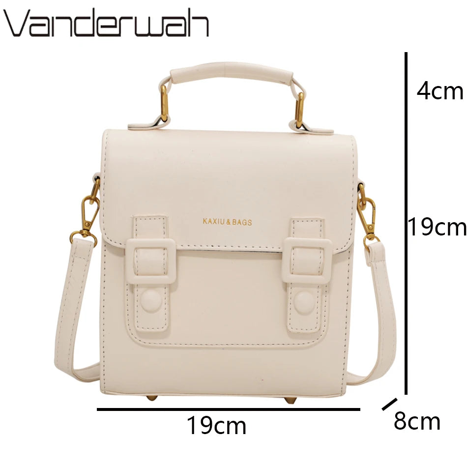 Women Leather Backpack Shoulder Bag