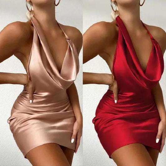 Women's Sleeveless Tight Short Dress