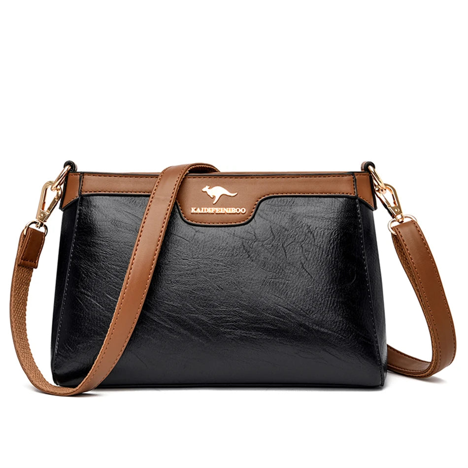 Leather Women Messenger Bag