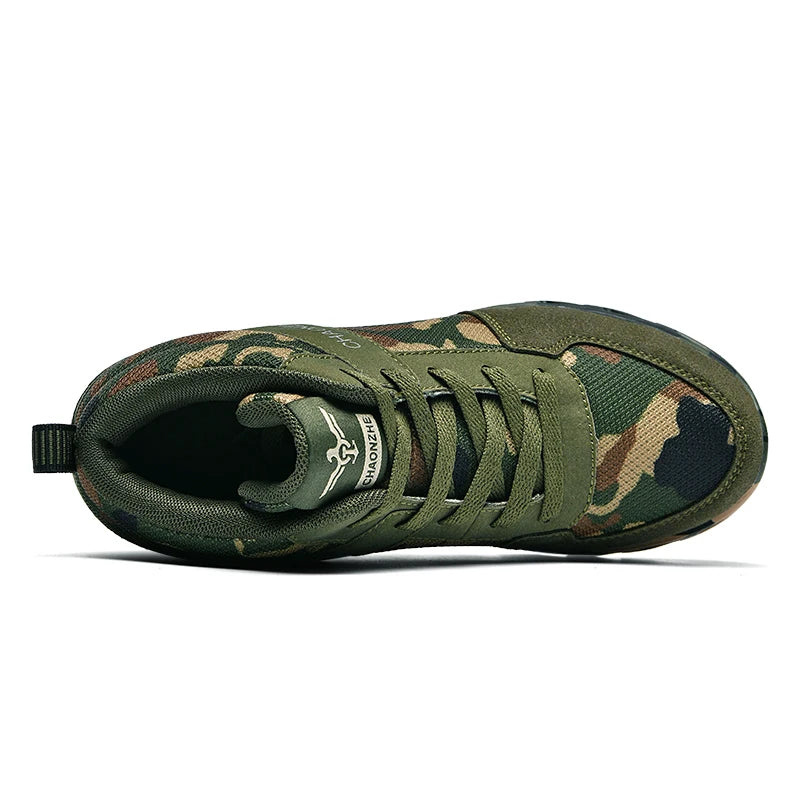 Women camouflage running shoes