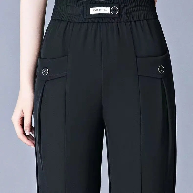 Office Lady Fashion Korean Harlen Pants