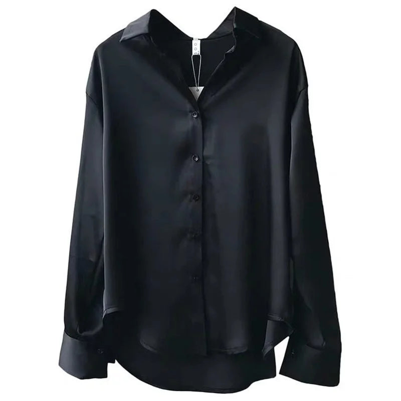 Woman Spring Autumn Style Blouses Shirts Lady Casual Long Sleeve