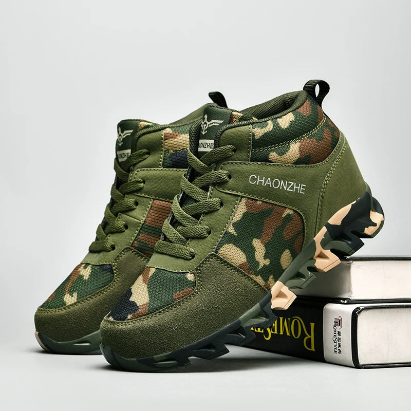 Women camouflage running shoes