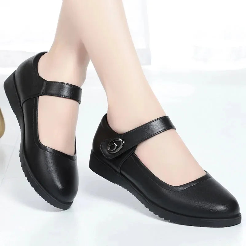 Women Casual European Design High Quality Spring Lace Up Shoes