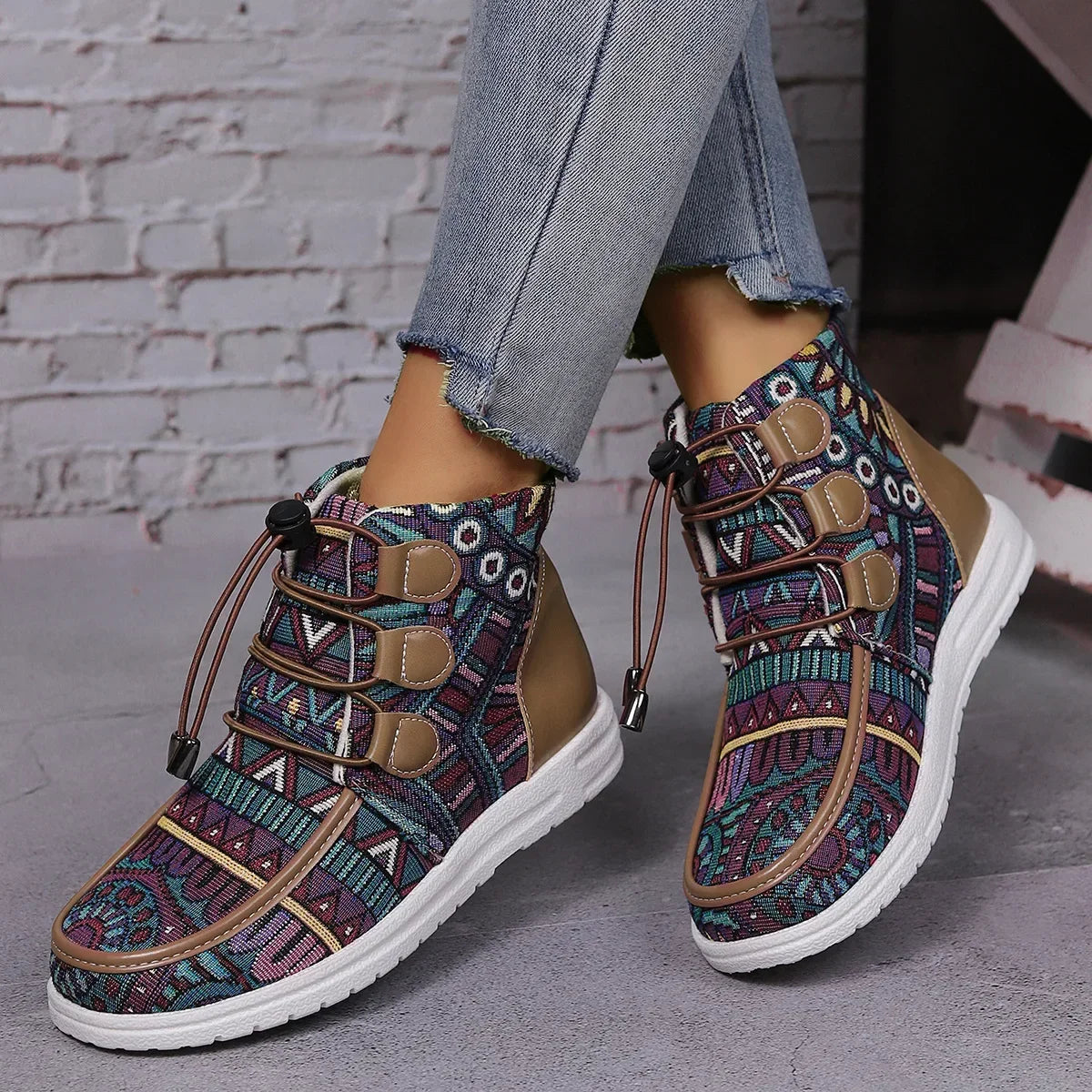 Women  Flats Shoes Casual Chelsea Ankle Boots