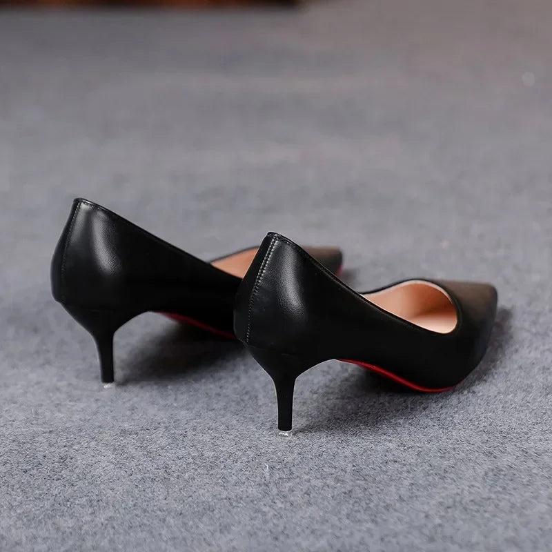 Sexy Fashion Women's Soft Leather Pumps Spring