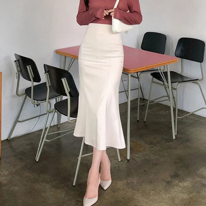 Elegant Office Long Skirts Women