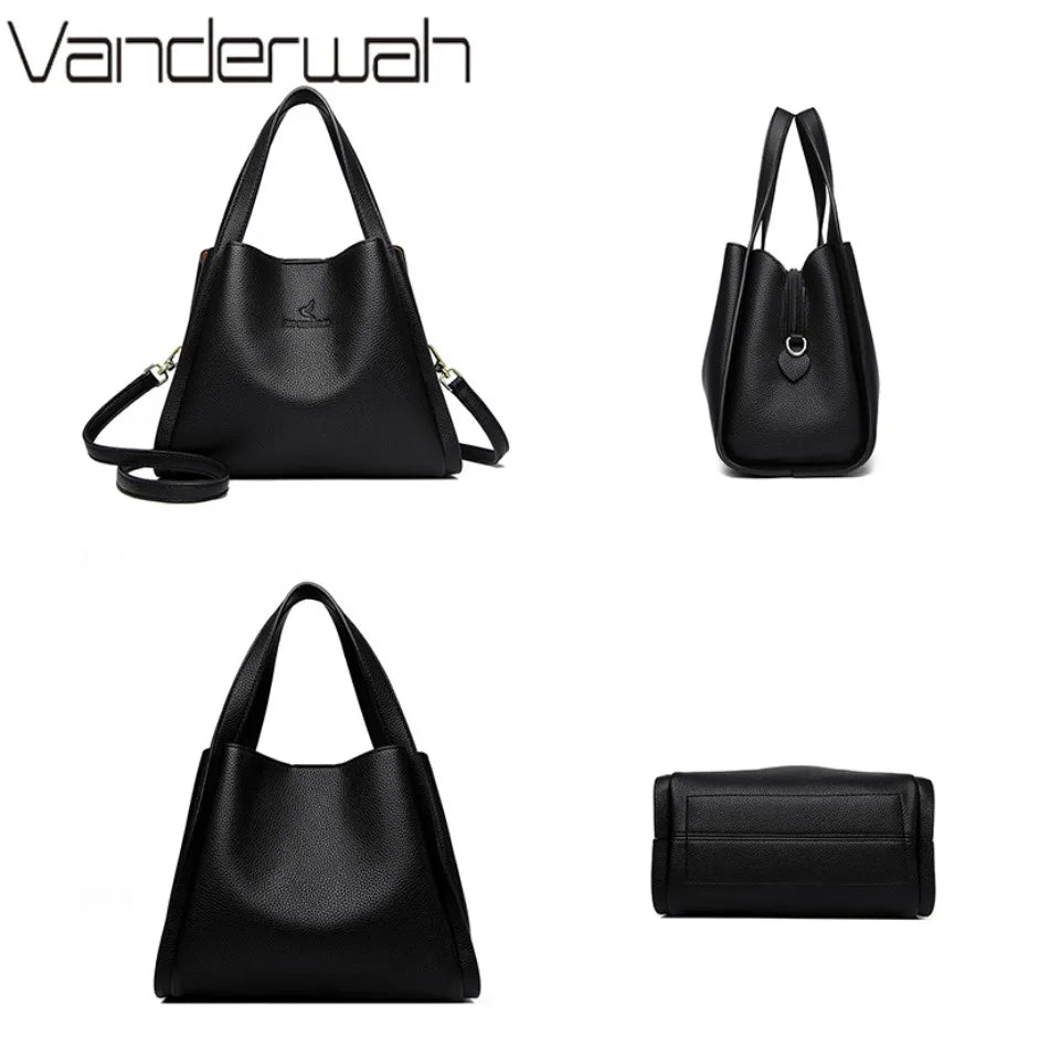 VANDERWAH Genuine Brand Soft Leather