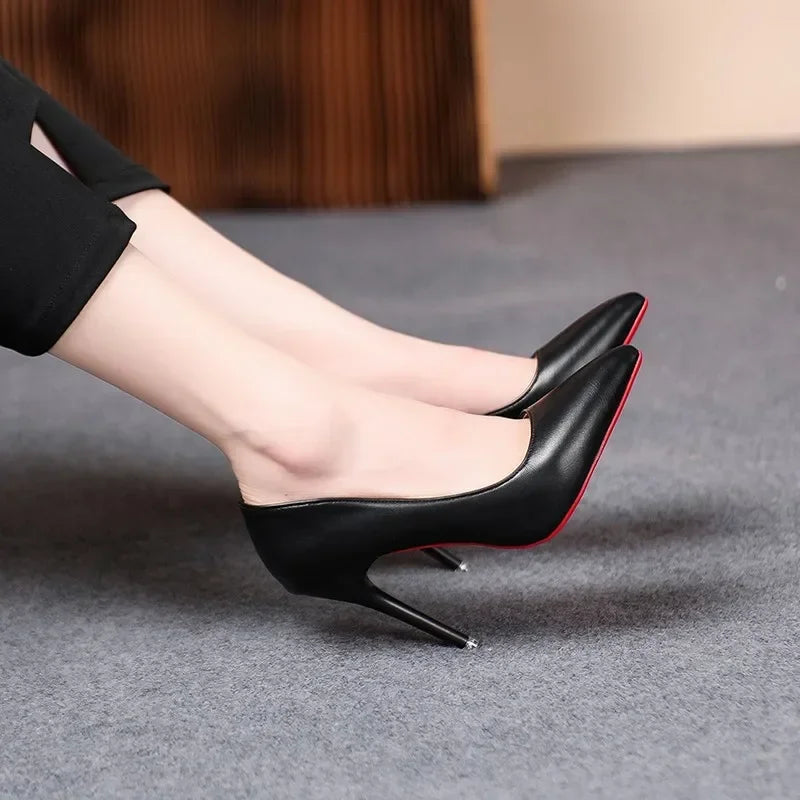 Sexy Fashion Women's Soft Leather Pumps Spring