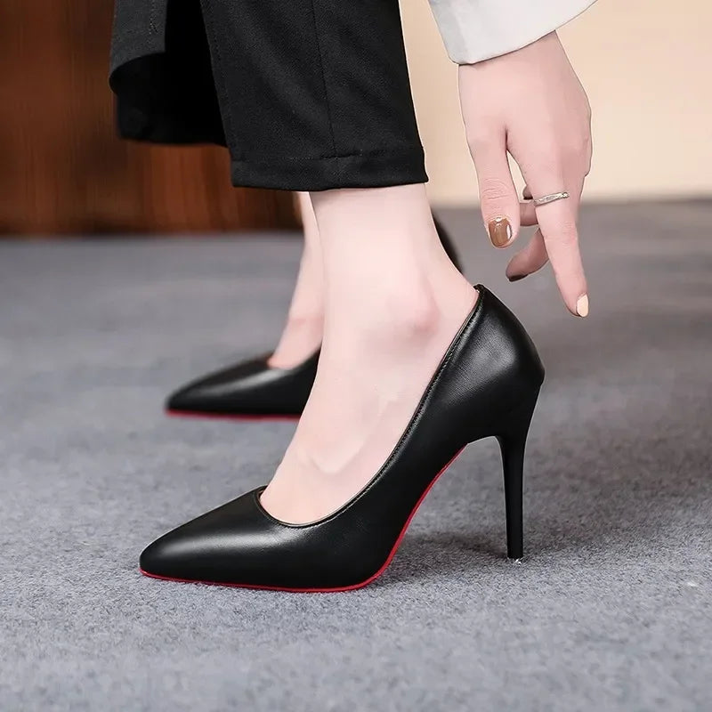 Sexy Fashion Women's Soft Leather Pumps Spring